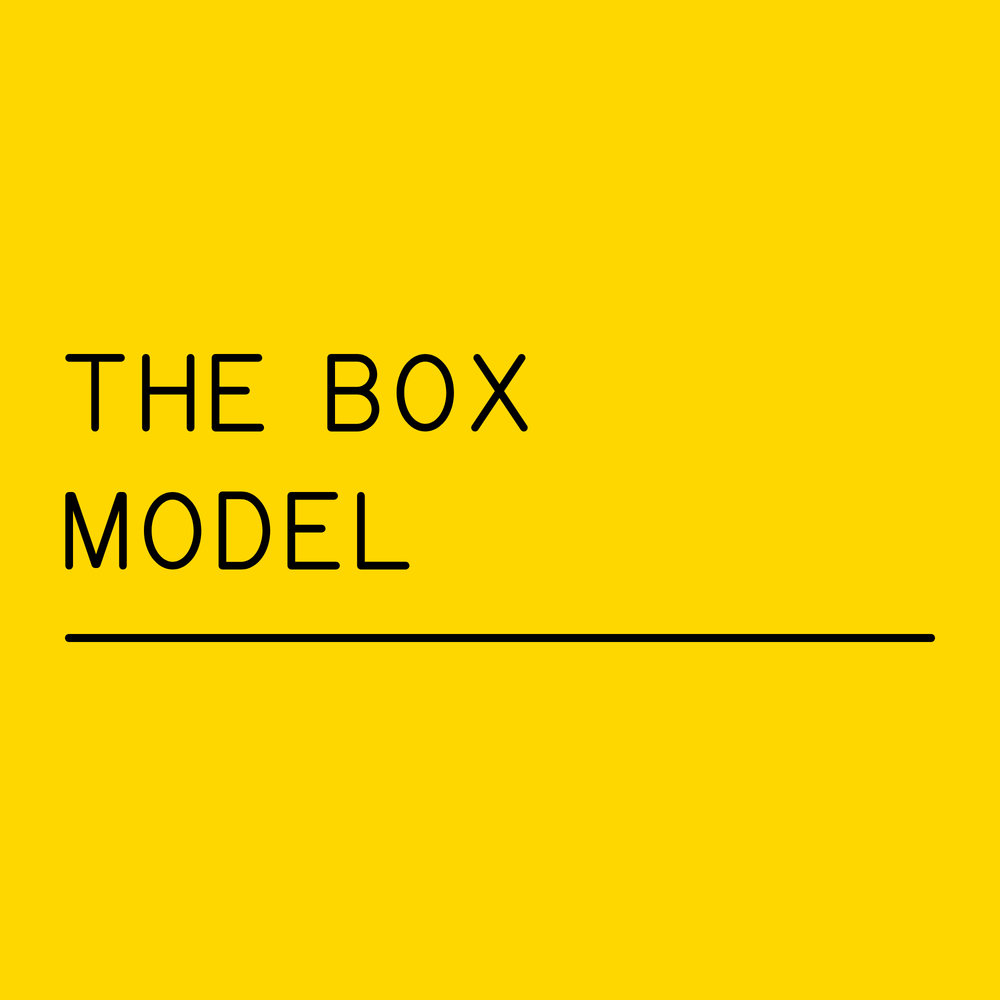Box Model System The Box Model