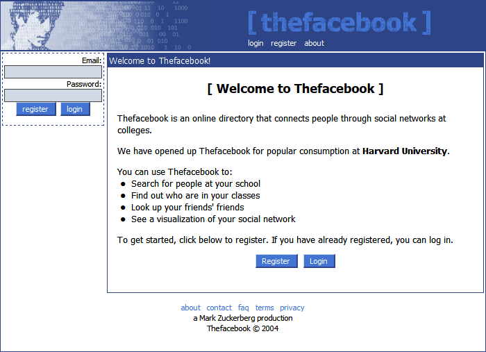 2004: And then social networks.