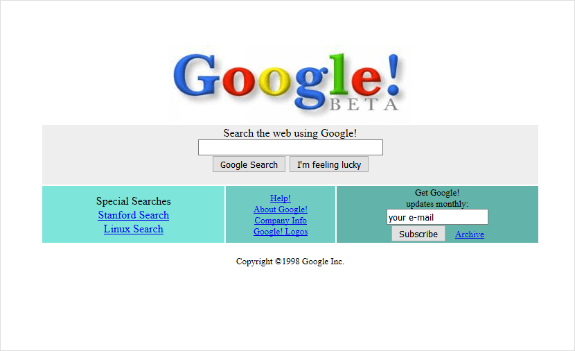1998: We eventually got search engines.
